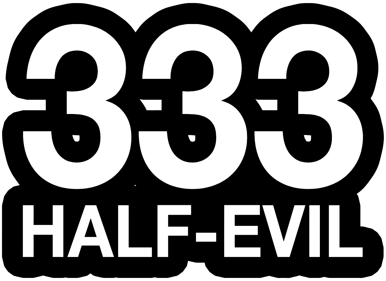 333 Half-Evil Logo