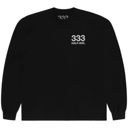 Black & Grey Logo Long Sleeve (1)