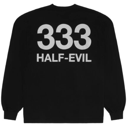 Black & Grey Logo Long Sleeve (2)