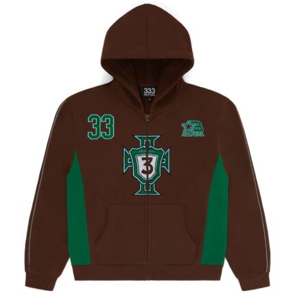 Brown Portugal Hoodie, 333 Half-Evil