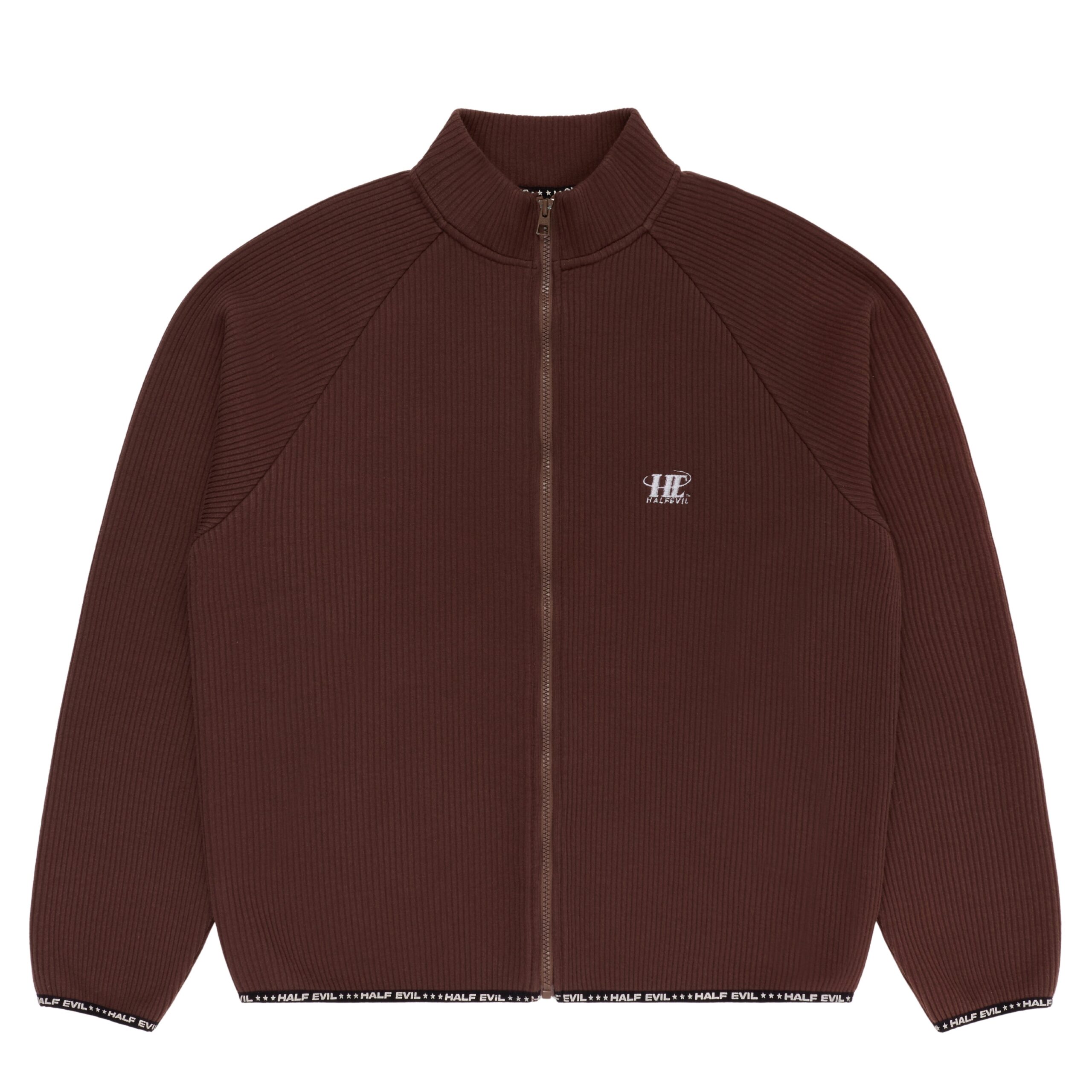 Brown Ribbed Jacket Brown Ribbed Jacket, 333 Half-Evil