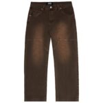 Brown Washed Carpenter Denim (1)