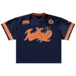 Evil State Football Jersey Navy Orange (1)