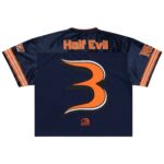 Evil State Football Jersey Navy Orange (2)