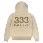 Faded Cobalt Logo Hoodie back alt, 333 Half-Evil