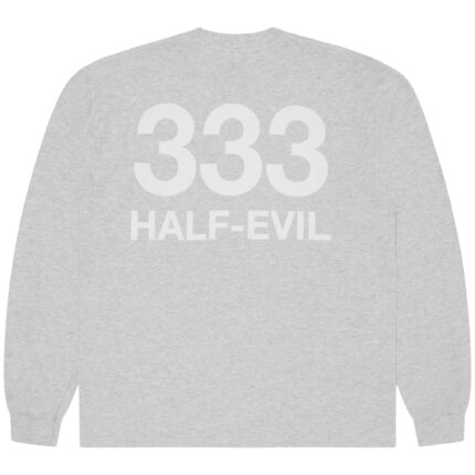 Heather Grey Logo Long Sleeve (2)