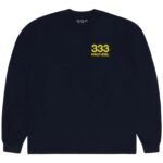 Navy & Yellow Logo Long Sleeve (1)