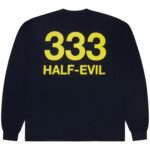 Navy & Yellow Logo Long Sleeve (2)