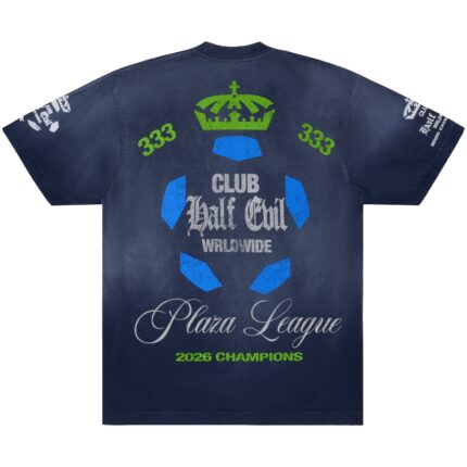Plaza League Tee back, 333 Half-Evil
