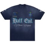 Plaza League Tee front, 333 Half-Evil