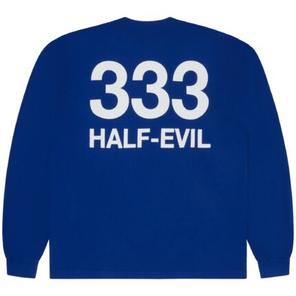 Royal Blue Logo Long Sleeve (2)