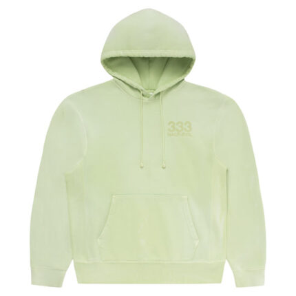 Vintage Matcha Logo Hoodie front, 333 Half-Evil