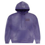 Vintage Ube Logo Hoodie back, 333 Half-Evil