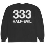 Washed Grey & White Logo Long Sleeve (2)