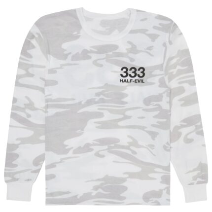 White Camo Logo Long Sleeve (1)