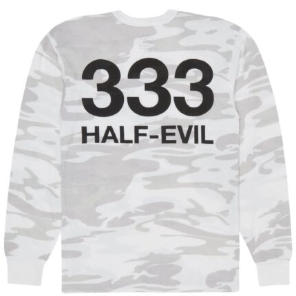 White Camo Logo Long Sleeve (2)