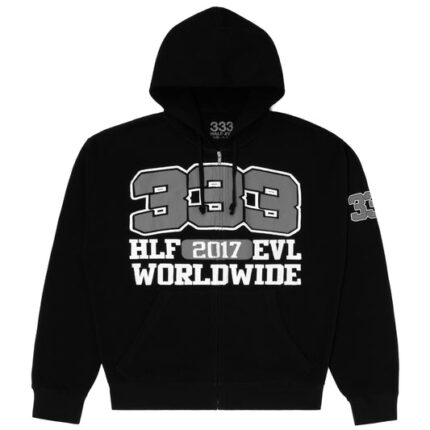 Worldwide 333 Thermal Hoodie, 333 Half-Evil